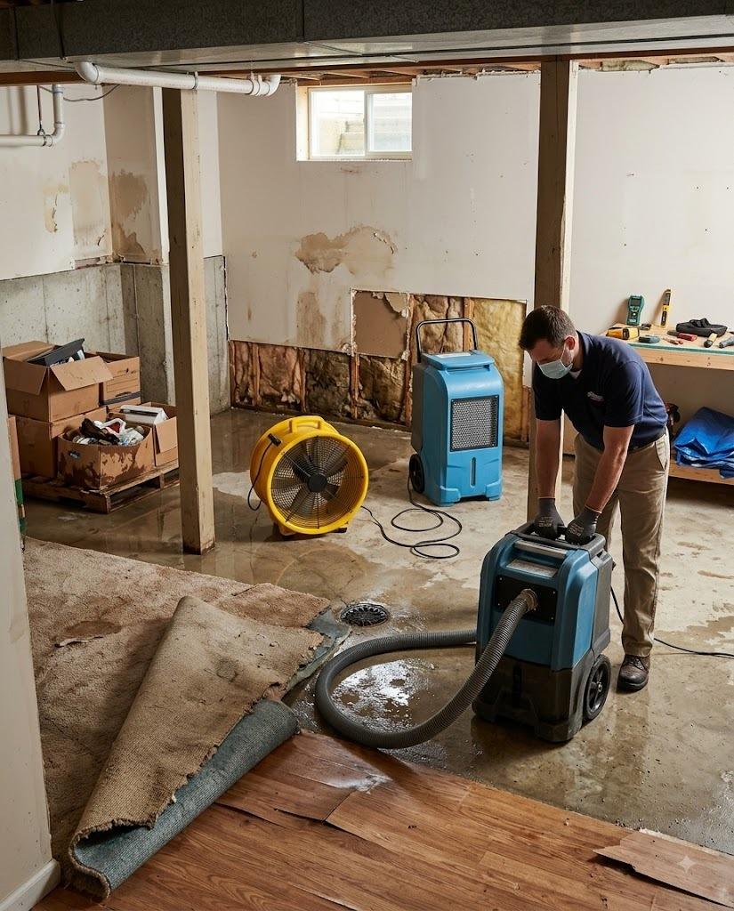 Basement Water Damage Restoration Philadelphia