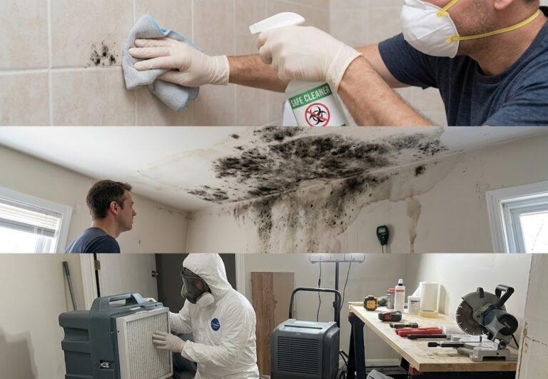 Can You Clean Black Mold Yourself?