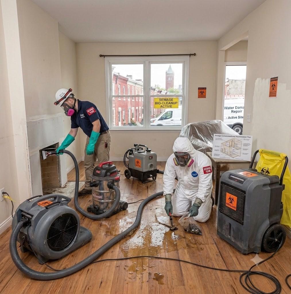 Sewage Cleanup Philadelphia
