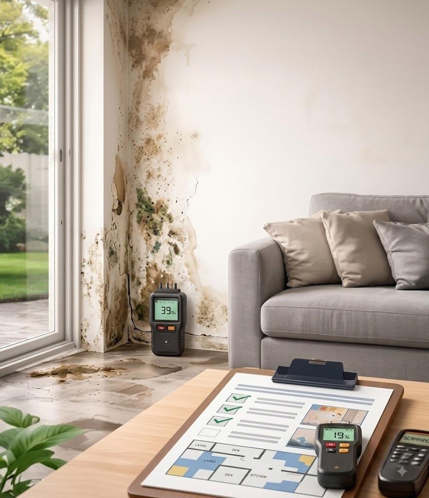 Water Damage Inspection in Philadelphia