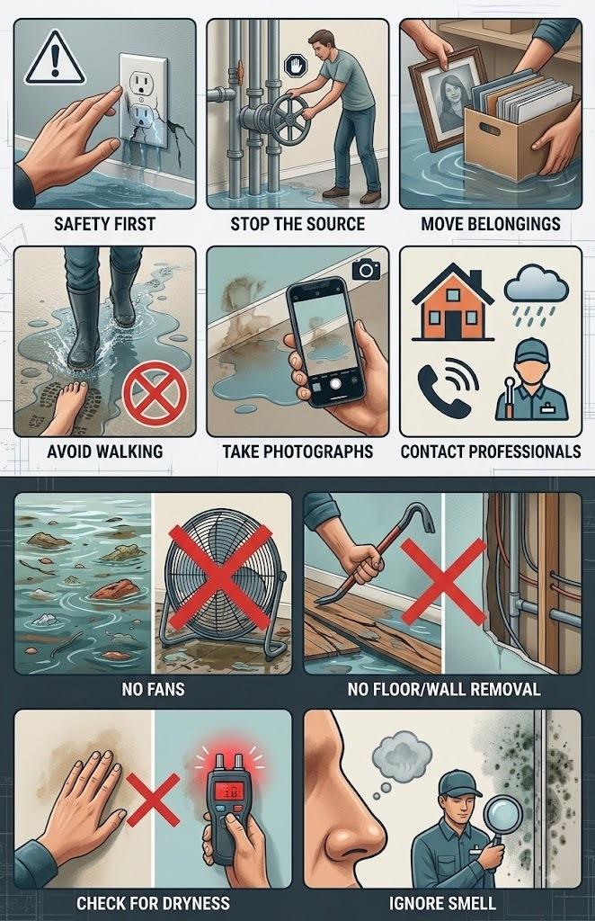 What to Do After Water